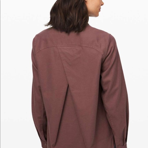 Lulu🍋 full day ahead flannel shirt - Picture 3 of 6